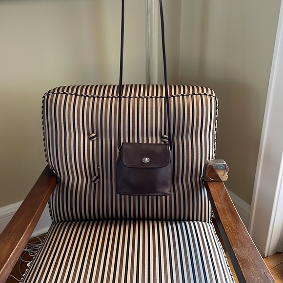 Vintage Coach TANGO flap 9049 mahogany with nickel - Picture 2 of 14